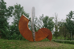 "CHENGDU-TALLINN" 2019 roostevaba teras, metall, h=6 m Chengdu, Hiina<br />"CHENGDU-TALLINN" 2019 stainless steel,metal,  h=6 m Chengdu, China