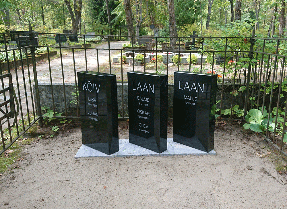 2021 Rahumäe kalmistu