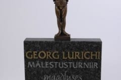 GEORG LURICHI nim. maadlusauhind 2006 graniit, pronks  <br />A G.Lurich Wrestling Award 2006 granit, bronze