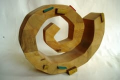 "ALGUS" 1995 puu "BEGINNING" 1995 wood