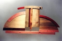 "NIMETU II" 1996 puu<br /> "NAMELESS II 1996 wood