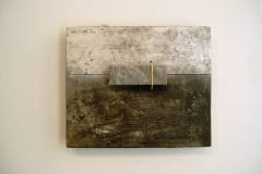 "MAASTIK" 2006 puu, kivi, nöör <br />"LANDSCAPE" 2006 wood,stone,string