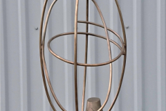 " Nähtamatu" 2020 pronks, Eesti saatkonnale Roomas, Itaalias, h=60 cm<br />"Invisible" 2020 bronze, for Estonian Embassy in Rome, Italy h=60 cm