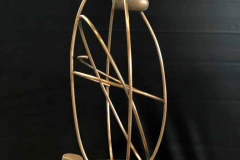 " Nähtamatu" 2020 pronks, Eesti saatkonnale Roomas, Itaalias, h=60 cm<br />"Invisible" 2020 bronze, for Estonian Embassy in Rome, Italy h=60 cm